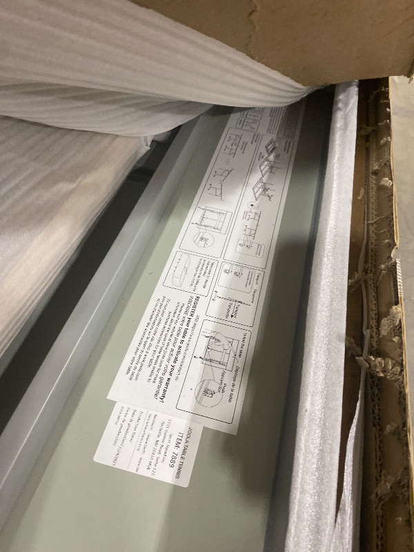 Photo 1 of JOOLA NOVA DX Indoor/Outdoor Table Tennis Table with Weatherproof Net Set