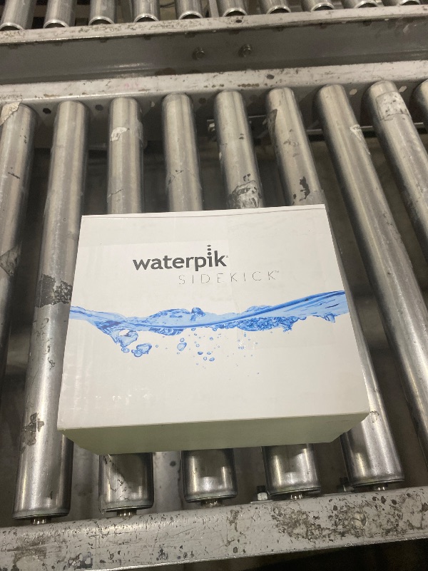 Photo 1 of Waterpik Sidekick Portable Water Flosser, Perfect for Travel & Home, ADA Accepted, White/Chrome WF-04