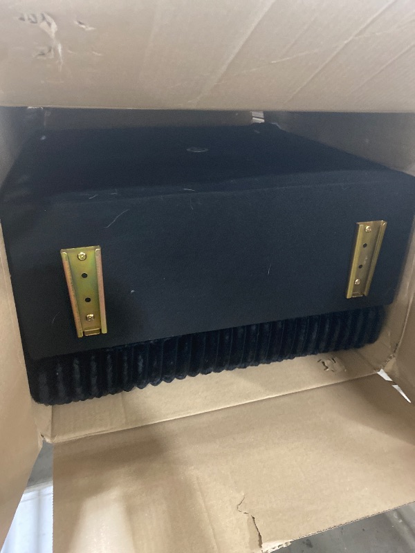 Photo 1 of (INCOMPLETE SET) HONBAY Modular Sectional Sleeper Sofa with Pull Out Bed,Corduroy L Shaped Couch with Storage, Sectional Couches for Living Room,Black