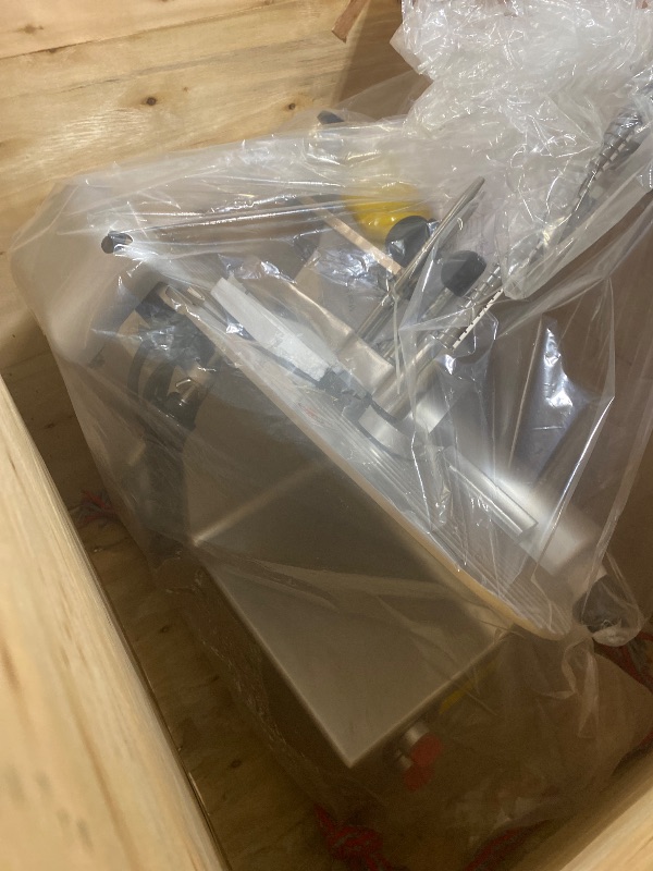 Photo 1 of Electric Meat Slicer - 12 Inch Electric Food Slicer With Adjustable Thickness, Stainless Steel Blade, 800W Power, for Home and Commercial Use