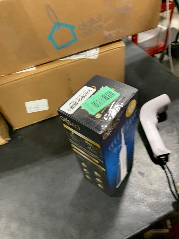 Photo 1 of OILSAO Electric Toothbrush with Water Flosser, All in One Sonic Flossing Toothbrush with 3 Modes & 5 Flossing Speeds & 4 Brush Heads, Rechargeable & Portable for Adult Teeth Cleaning,White