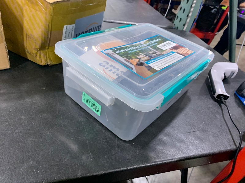 Photo 1 of ZONEGRACE 1000 PCS Hidden Deck Fasteners for Composite Decking Board,Composite Deck Clips & Plastic Hidden Fastners with Stainless Steel Screws & Installation Tools,Universal Nylon Clips for Decking