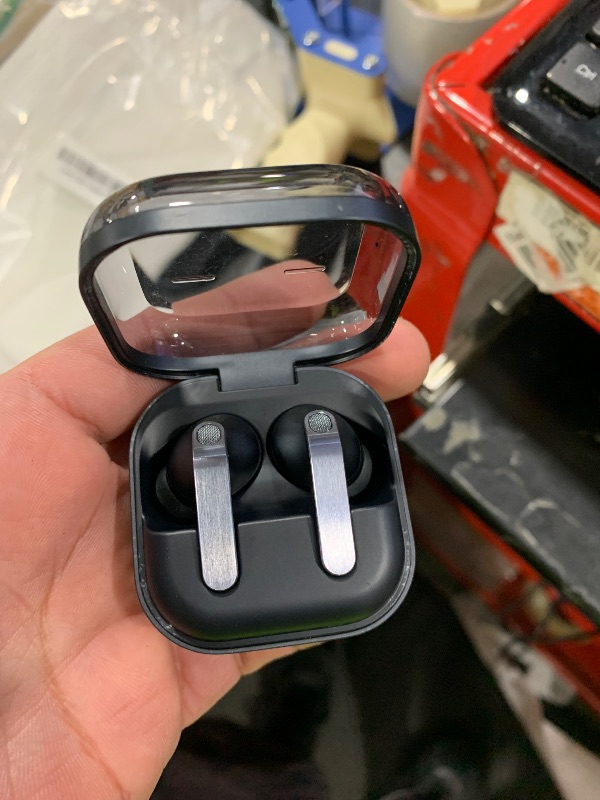 Photo 1 of Samsung Galaxy Buds 4 Pro (2026) AI True Wireless Bluetooth Earbuds, Hi-Res Audio, 2-Way Speaker, ANC 2.0, Optimized Comfort, IP57, Live Translation, Black [US Version, 2 Yr Warranty]