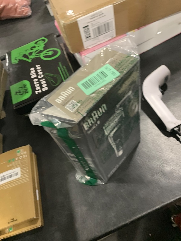 Photo 1 of Braun Series 8 Electric Razor for Men, with 4+1 Shaving Elements & Precision Long Hair Trimmer, Close & Gentle Even on Dense Beards, Wet & Dry Electric Razor with 60min Runtime, 8517s Galvano Silver