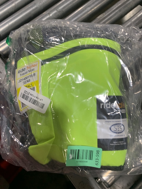 Photo 1 of RideSafer Gen 5 - Extra Small (XS) Yellow, Lightweight, Compact, Portable Car Seat, 2+ Years; 26.5–40 lb - Perfect for Travel and Everyday Child Safety