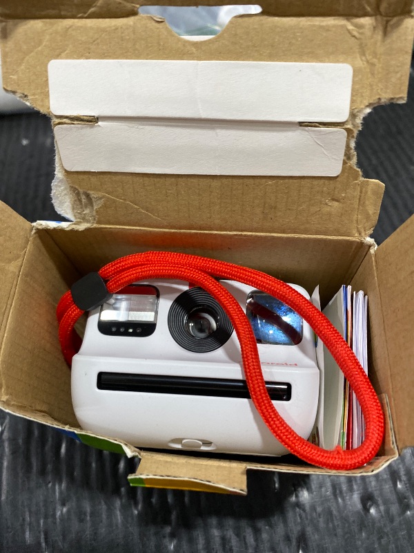 Photo 1 of Polaroid Go Generation 2 - Mini Instant Film Camera - White (9097) - Only Compatible with Go Film