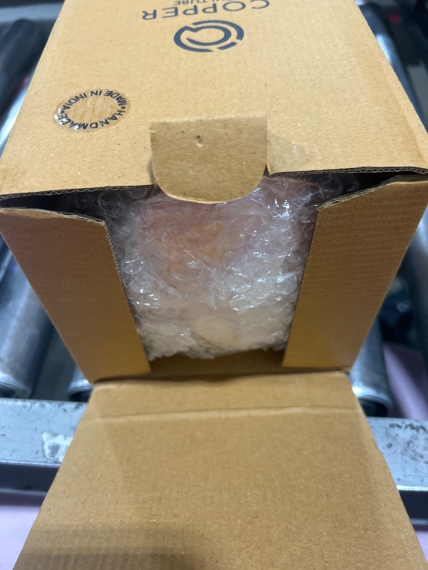 Photo 1 of **USED** Copper Water Pitcher with Lid – 100% Pure Copper Jug for Drinking Water, Juices and Beverages (68oz / 2L) | Handcrafted Hammered Vessel