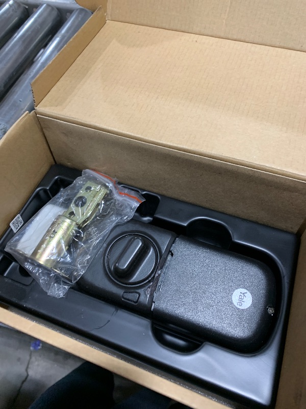 Photo 1 of Yale Assure SL Deadbolt Smart Lock, Black Suede Keyless Entry Door Lock with Wi-Fi Connected Touchscreen for Front or Back Door, ?YRD256-CBA-BSP