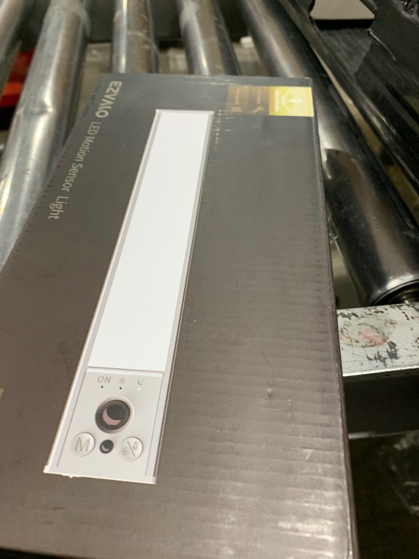 Photo 1 of EZVALO 5-Pack Under Cabinet Lighting, 2400mAh Rechargeable Motion Sensor Light, 10inch Magnetic Closet Lights with Dimmable & 3 Color Temps, Wireless Motion Activated Lights with Remote for Kitchen