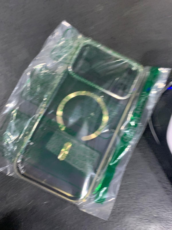 Photo 1 of [Full Camera Protection& Mechanical Lock]Magnetic Privacy Case for iPhone 17 Pro Max[Compatible with MagSafe] [CD Metal Ring]Full Body Shockproof Metal Bumper, 9H Anti Peeping Glass Cover-Gold