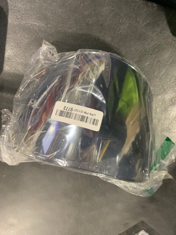 Photo 1 of BELL Bullitt Flat Face Shield (Brown Tab) (Silver Iridium)