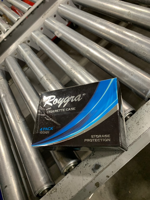 Photo 1 of (4 Pack) King Size Pre-roll Cone Holder Case, 4-Hole Cigarette Case for Regular Size with Lighter Holder, 4 or 6 Capacity Container Storage Box, Small Smoking Accessories for Pre Rolled Rolling Paper