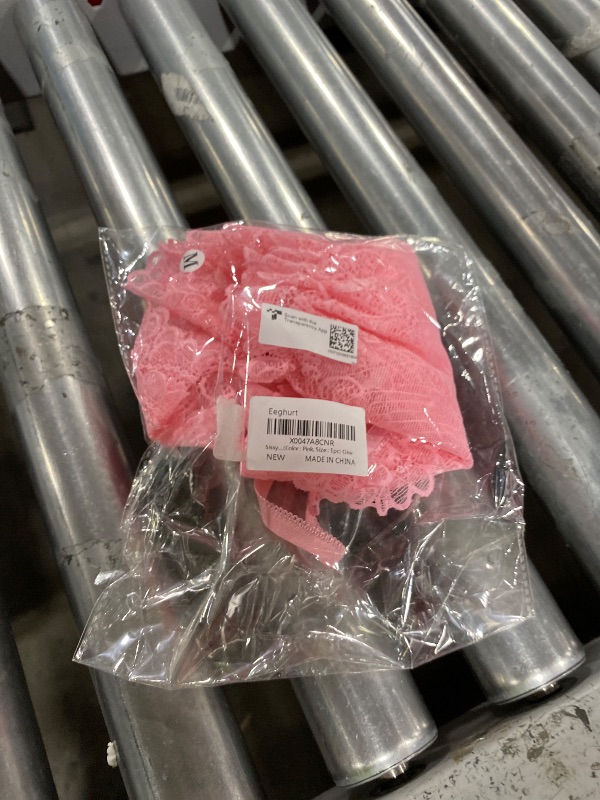 Photo 1 of Sissy Lace Panties Men's Ruffled Panties Thongs Mini Skirt Thongs Gay Lingerie (Color : Pink, Size : 1pc) One Size