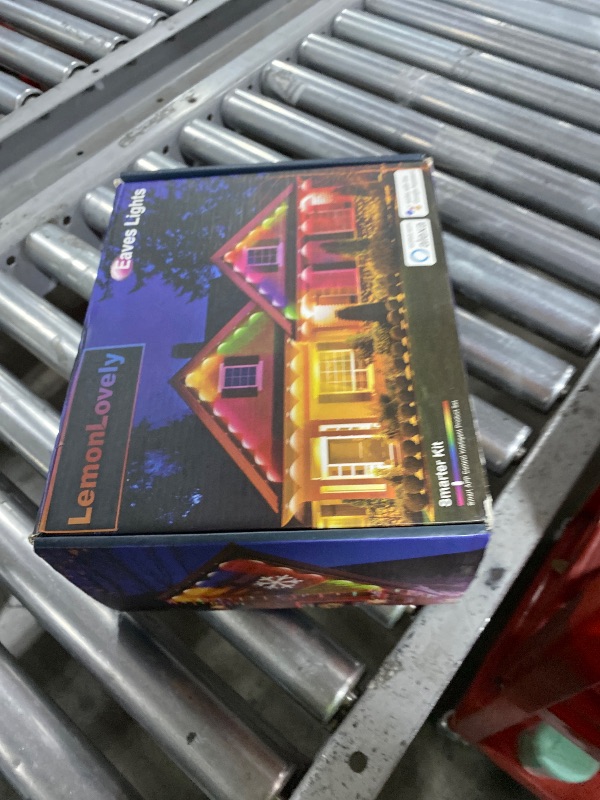 Photo 1 of lemonlovely Permanent Outdoor Lights -Smart Eave Lights for House150ft with 108 LED,RGB+IC IP67 Waterproof Eternity Lighting for Daily Decor, Work with Remote, APP, Alexa, Google Assistant