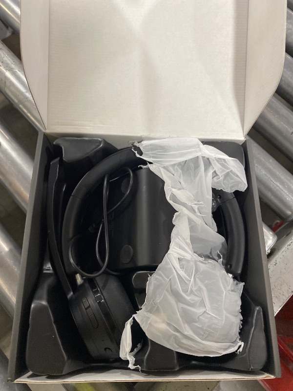 Photo 1 of (Upgraded Version) Wireless Headset, Bluetooth Headset with Noise Cancelling Microphone, Best Headphones with Mic Mute & USB Dongle for PC/Computer/Laptop/Cell Phones/Remote Work/Call Center