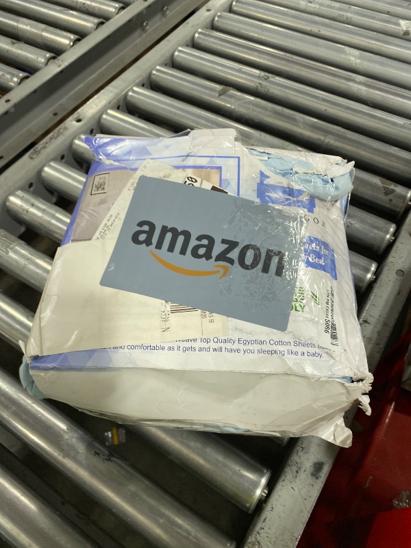 Photo 1 of Cottingon 4 Piece Flex Head King Sheet Set, Top 34 Inch Split Sheets for Sleep Number Adjustable Beds, Soft Breathable 100% Egyptian Cotton, Fits Upto 16" Deep Mattress 78"X80"+ 34", Light Blue