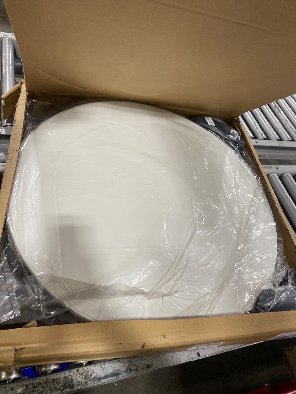 Photo 1 of 2Sets 32in Hightop Folding Cocktail Tables+Covers-Spandex Stretch Folding Tall Bar Table Covers, Detachable Legs Bar Height Folding Table Outdoor Indoor Use (Black/2 Tables+2 Covers)