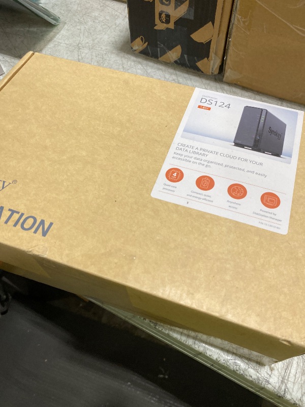 Photo 1 of Synology 1-Bay DiskStation DS124 (Diskless)