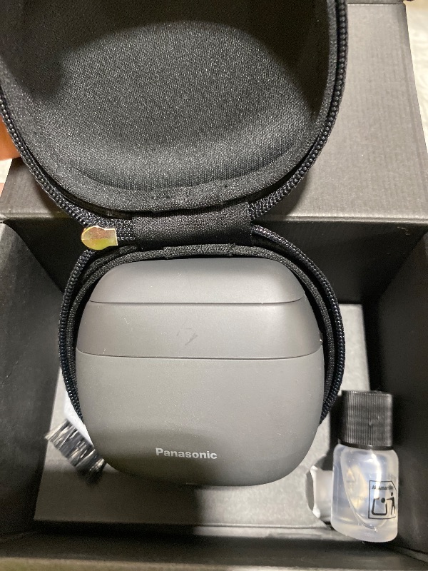 Photo 1 of Panasonic ARC5 Palm-Sized Electric Razor, Handheld Luxury Compact Travel Shaver with 5-Blade Cutting System and USB-C Charging, Wet/Dry - ES-PV3A-K