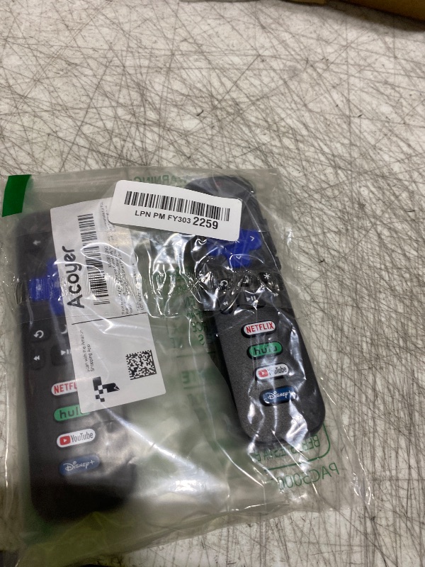 Photo 1 of (Pack of 2) Replacement Remote Control Only for Roku TV, Compatible for TCL Roku/Hisense Roku/Onn Roku/Sharp Roku/Element Roku/Westinghouse Roku/Philips Roku Smart TVs (Not for Roku Stick and Box)