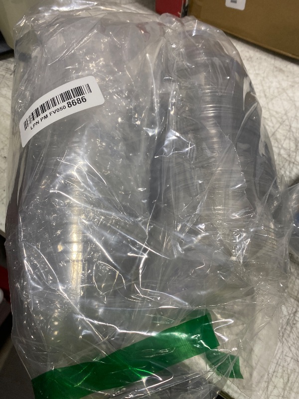 Photo 1 of Hahood 36 Packs 4 Inch Plant Nursery Pots with Humidity Dome Plastic Planters Gardening Flower Plant Pots Seed Starting Pots with Plant Labels for Seedling Indoor Outdoor Garden, Transparent