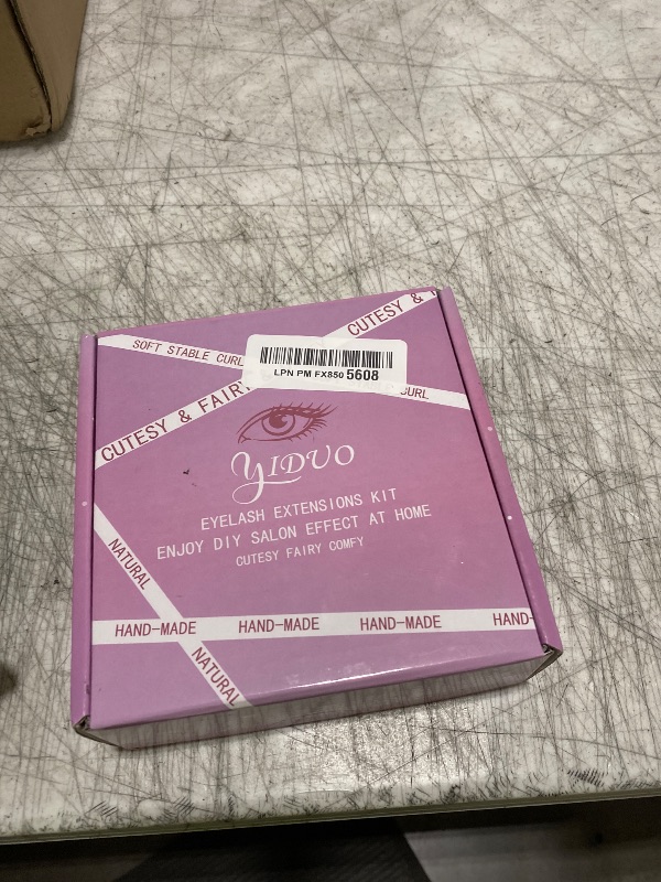 Photo 1 of YIDUO 575Pcs Lashes Clusters Kit with Glue and Removers, 150D+200D Volume Thick+Spiky Lashes Extension, 12-21mm Thick Extension Eyelashes DIY Individual False Eyelash Kit DIY at Home Easily