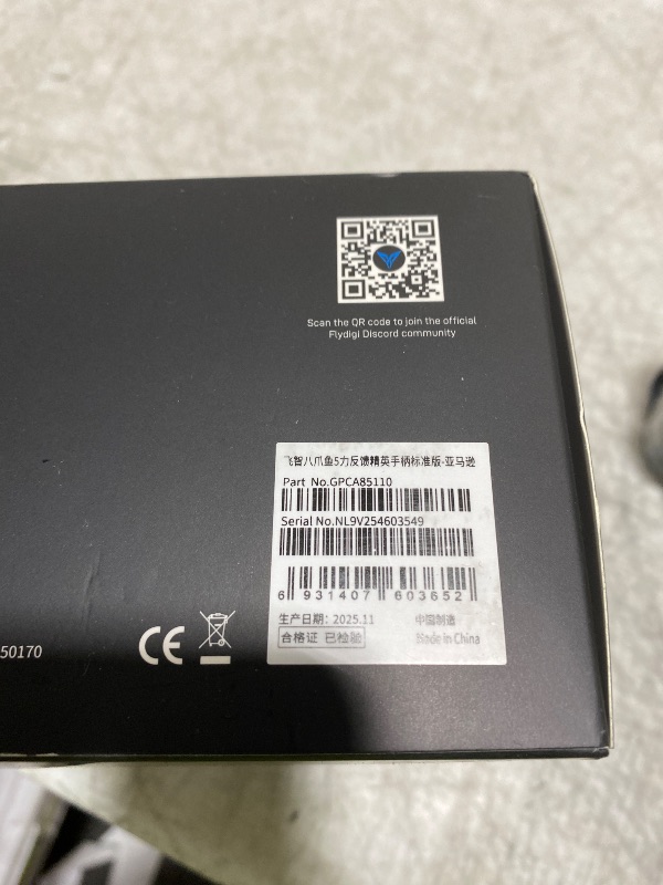 Photo 1 of FLYDIGI Apex 5 PC Controller, Forceflex Joystick 2.0, ForceAdapt Triggers, 3ms Ultra-Low Latency, RGB Light Bar, Full-Color LCD Display,1500mAh Battery PC/NS/Android/TV