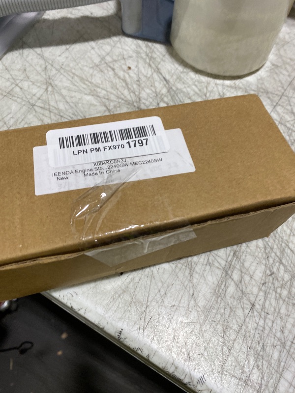 Photo 1 of JEENDA Engine Stop Solenoid E5800-60011 E580060011 0175-12ASCSPS Compatible with Kioti CK2510 CK2510H 3A139LF-E160 3C100LF-E160 K92400GW K92400SW MEC2240GW MEC2240SW