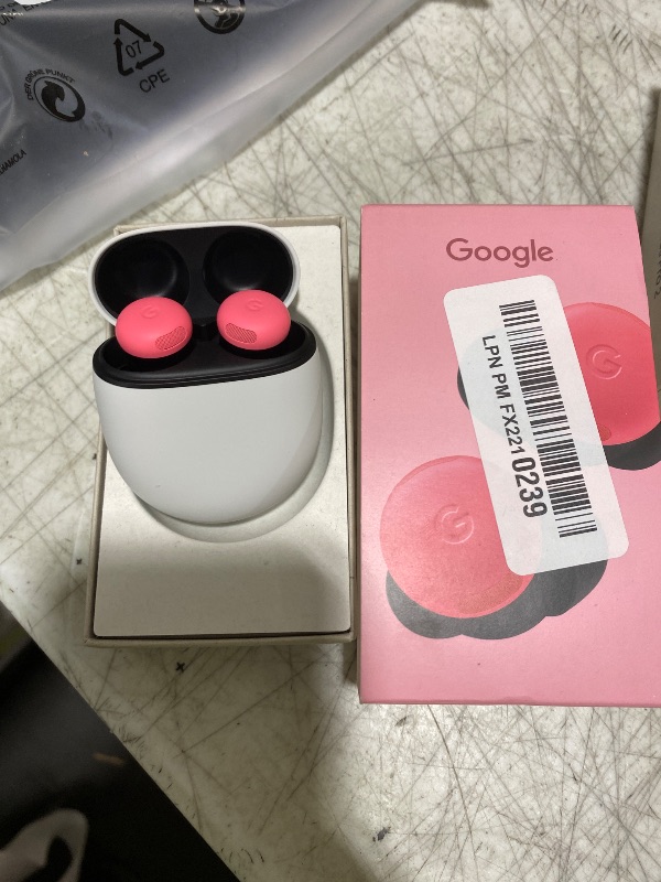 Photo 1 of Google Pixel Buds Pro 2 - Wireless Earbuds with Active Noise Cancellation – Bluetooth Headphones - Peony