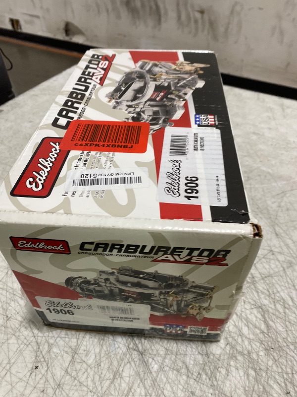 Photo 1 of Edelbrock 1906 AVS2 Carburetor 650 CFM With Electric Choke, Satin Finish