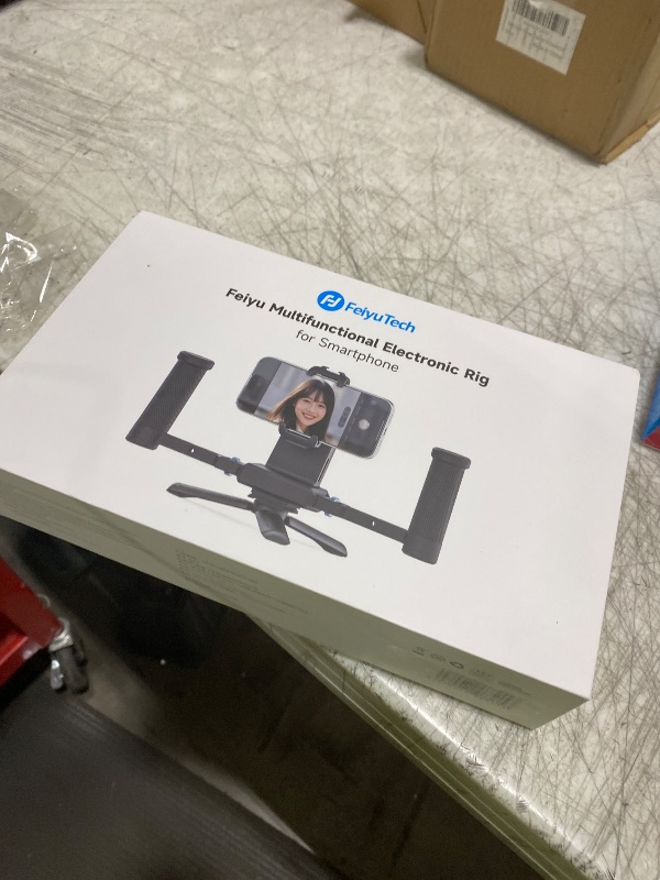 Photo 1 of FeiyuTech Phone Video Rig Pro for iPhone 17 16 15 Pro/Pro Max - ProRes 4K Filmmaking Cage with External Storage Hub,Cooling Fan,Battery Extension,USB-C Expansion for Professional iPhone Video Create