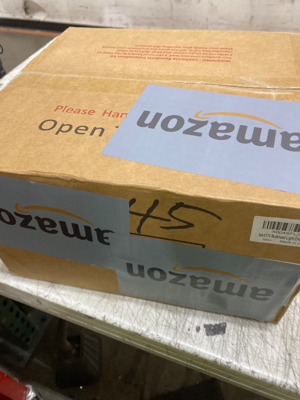 Photo 1 of 10 Inch Bulkhead Outdoor Wall Light Aluminum Outdoor Light Fixture with Thickened Clear Glass Waterproof Outdoor Lighting for Porch Basement Balcony or Sauna Room E26 Socket UL Listed