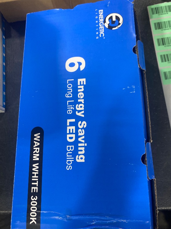 Photo 1 of Energetic LED Flood Light Bulbs BR30, 65W Equivalent, Dimmable, Warm White 3000K, 750lm, Indoor Flood Lights for Recessed Cans, CRI 90, 6 Pack