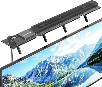 Photo 1 of Soundbar Mount, No Drilling Steel TV Top Shelf Fits Most of Sound Bars Up to 15 Lbs, Universal Sound Bar TV Mount Bracket, Sound Bar Stand Compatible with Samsung, Sony, LG,Bose, 33.8x4.7inch
