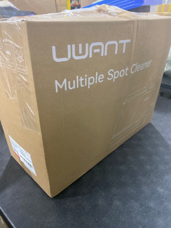 Photo 1 of *****NONFUNCTIONAL, FOR PARTS ONLY******
Uwant Carpet Cleaner Machine with Steam&Hot&Cold Water System 18Kpa Powerful Suction Upholstery Cleaner Machine with Pet Pro Cleaner for Pets, Carpet Steam Cleaner Set of 1