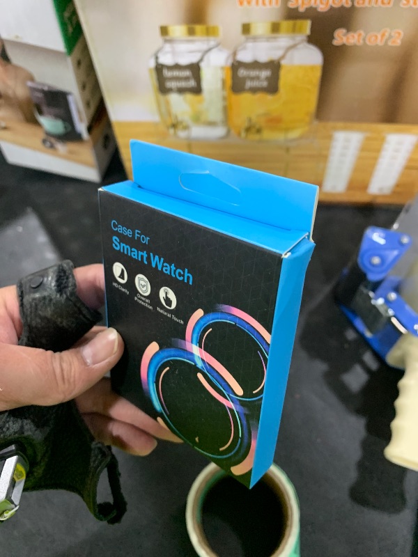 Photo 1 of [2 Pack] JULK for New 2025 Galaxy Watch 8 Classic Screen Protector, Protective Hard Case with Built-in Tempered Glass, Ultra-Thin Face Cover for Samsung Watch 8 Classic 46mm (2 Transparent)