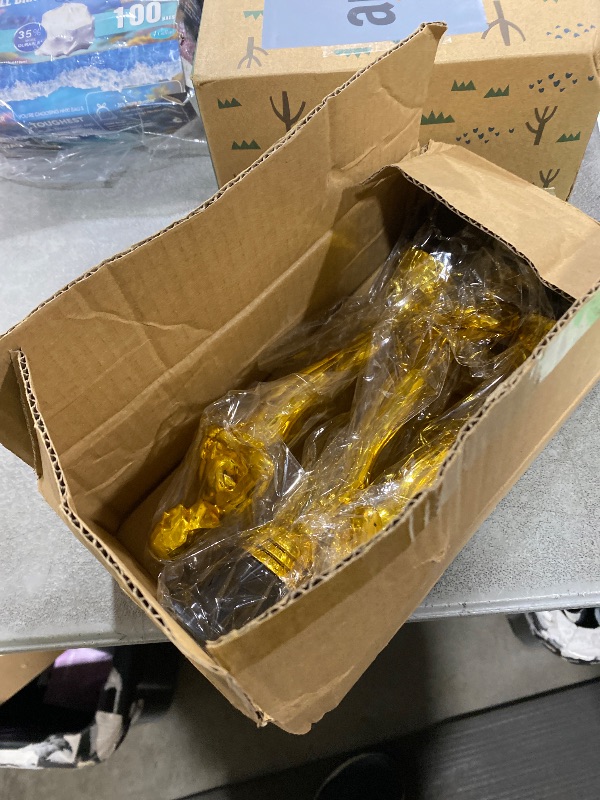 Photo 1 of 10'' Gold Award Trophy,4 Pack Gold Award Statues,Trophy for Award Ceremony,Celebration,Party Decorations,Party Props and Appreciation Gift
