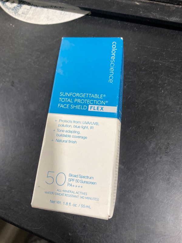 Photo 1 of Colorescience Total Protection Face Shield Flex SPF 50, Zinc Oxide Formula, Light, 1.8 fl. oz.