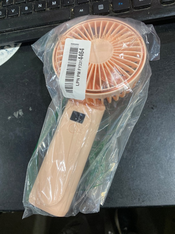 Photo 1 of TUNISE Portable Handheld Fan, 4000mAh, 180 Adjustable, 6 Speed Wind, USB Rechargeable Foldable Fan with Real-Time Display