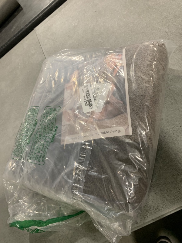 Photo 1 of PURRUGS Dirt Trapping Door Mat 24" x 60", Non-Slip Washable Entry Mat, Dog Doormat, Front Door Mat, Super Absorbent Entrance Mat for Muddy Shoes & Paws, Grayish Brown & Coffee