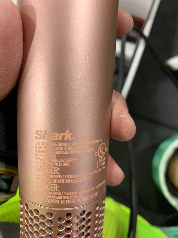 Photo 1 of Shark FlexStyle Air Styling & Drying System, Powerful Hair Dryer Brush & Multi-Styler with Auto-Wrap Curlers, Concentrator Attachment and Storage Bag, Blossom Bliss, HD432RS