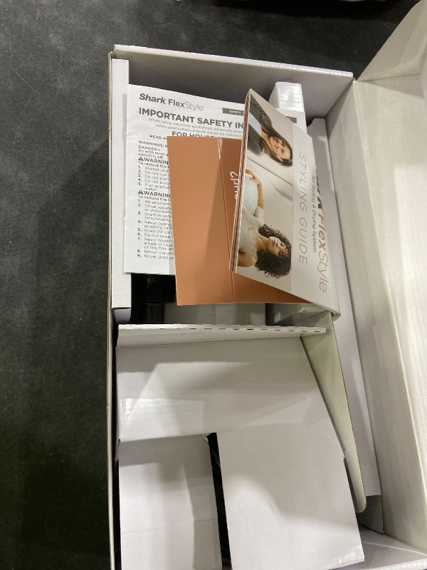 Photo 1 of Shark FlexStyle Air Styling & Drying System, Powerful Hair Blow Dryer & Multi-Styler with Auto-Wrap Curlers, Oval Brush, Concentrator Attachment, Mocha, HD431BR