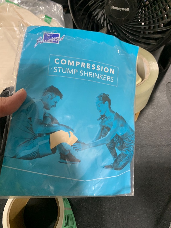 Photo 1 of JianiMed Prosthetic Stump Shrinkers– Above Knee, 25cm, Compression, Amputee Socks, 20-30, Daily use, Taiwan Excellence 2XL