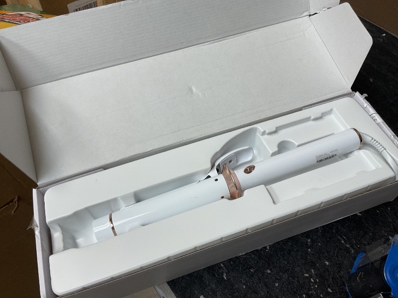 Photo 1 of T3 SinglePass Curl X Extra-Long Barrel Curling Iron with 9 Heat Settings and Ceramic Barrel for Fast Styling and Lasting Results on All Hair Types