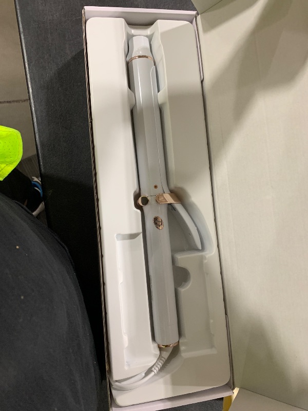 Photo 1 of T3 SinglePass Curl X Extra-Long Barrel Curling Iron with 9 Heat Settings and Ceramic Barrel for Fast Styling and Lasting Results on All Hair Types