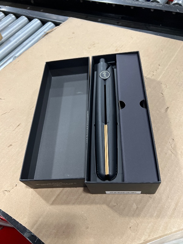 Photo 1 of ghd Original Styler - 1” Flat Iron Hair Straightener with Ceramic Heat Technology, 365ºF Safe Styling Temperature, Smooth Gloss Plates, Fast Heat-Up and Auto Sleep Mode - Black