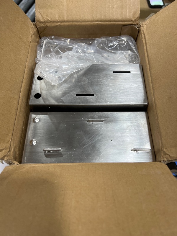 Photo 1 of Pizza Topping Station Stainless Steel, 6 Seasoning Containers with Lid, Condiment Tray for Prepping Toppings, Pizza Oven Accessories, Grill Table Cart Topping Station, C-Clamp for Different Tabletop