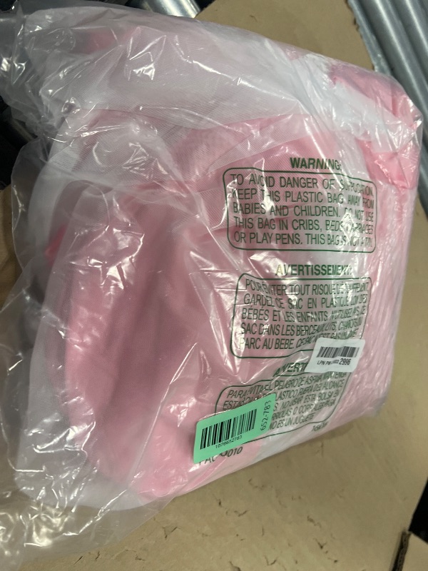 Photo 1 of Pink Tulle Round Tablecloth for 48 inch Tables, Spandex Fitted 4FT Pink Round Table Covers with Tulle Tutu Skirt for Baby Shower Wedding Birthday Party Cake Banquet Table Decoration