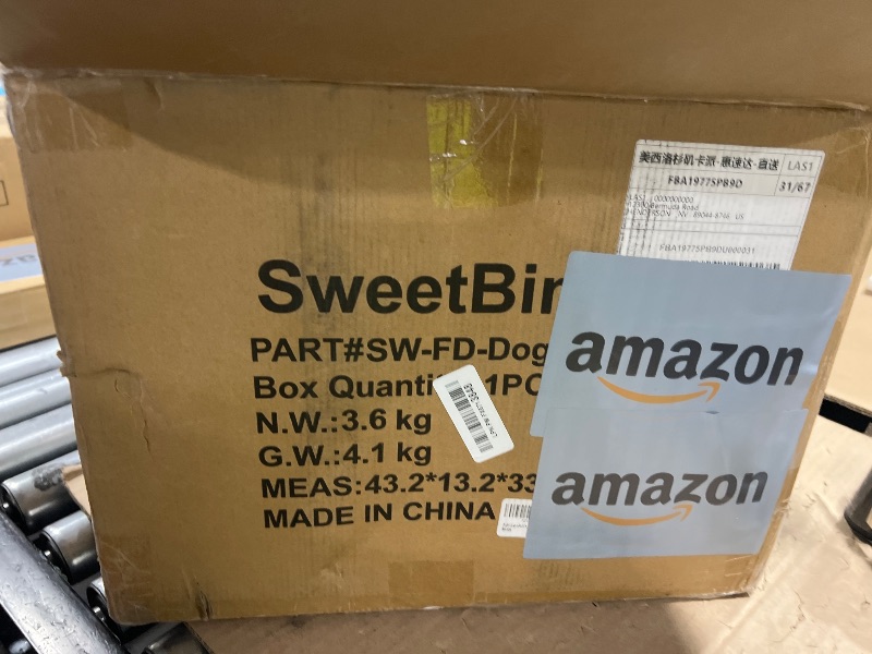 Photo 1 of 2026 Upgraded Dog Ramp for Couch - Foldable Small Dog Ramp for Bed - 4 Adjustable Height from 12" to 20" - Portable Pet Stairs with Non-Slip Pad - Pet Ramps Use for Low Bed Couch Steps Up to 60LBS