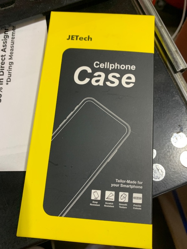 Photo 1 of JETech Magnetic Case for iPhone Air, Full Camera Lens Protection, Compatible with MagSafe, Soft TPU Frame with Hard Clear PC Back, Shockproof Phone Cover, 6.5-Inch Display (Black)